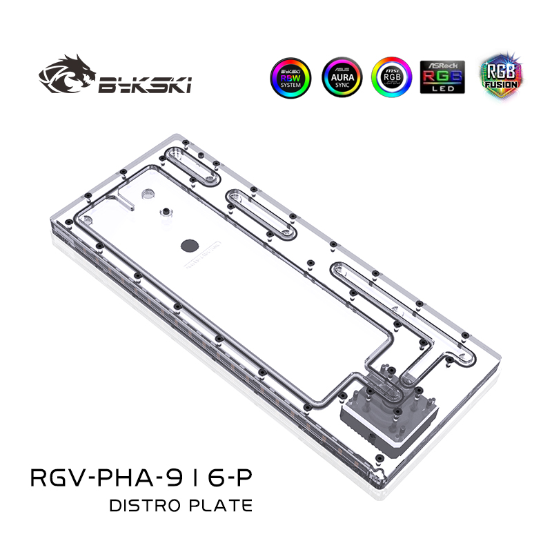 Bykski RGV-PHA-916-P لوحة توزي - مراجعة Distro Plate Ddc Pump Combo وسعره